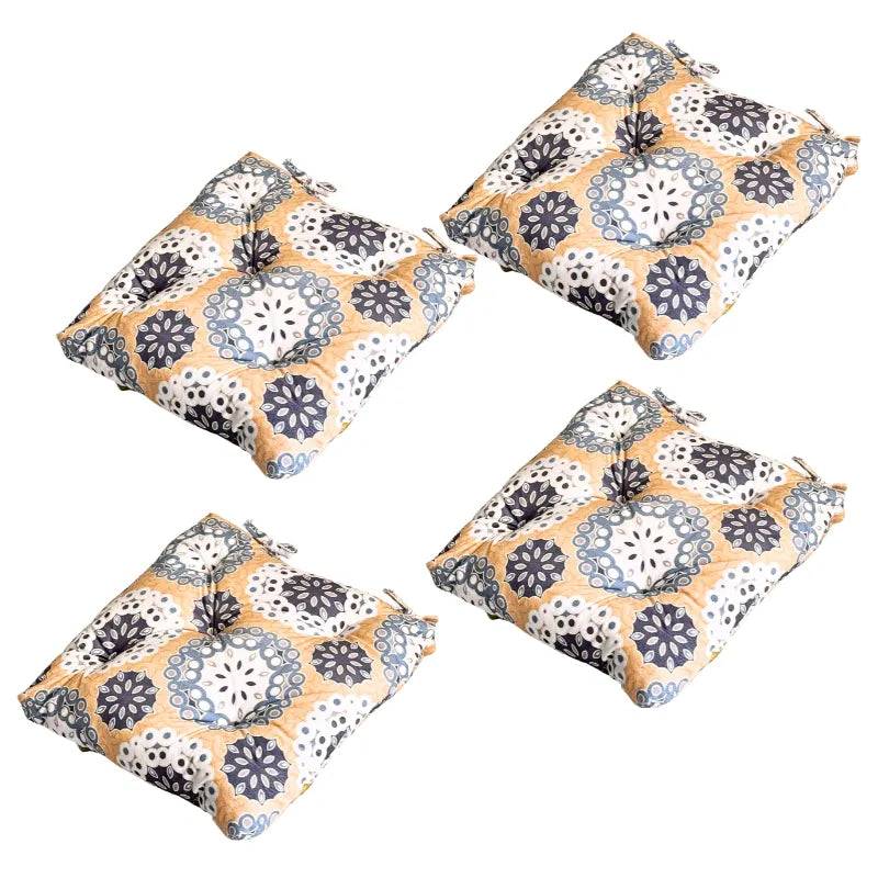 Velvet Premium Colorful Mix Seat Cushion