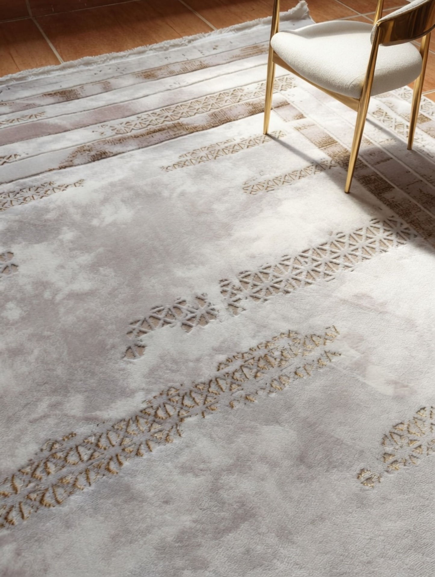 Veloura Golden Turkish Carpet