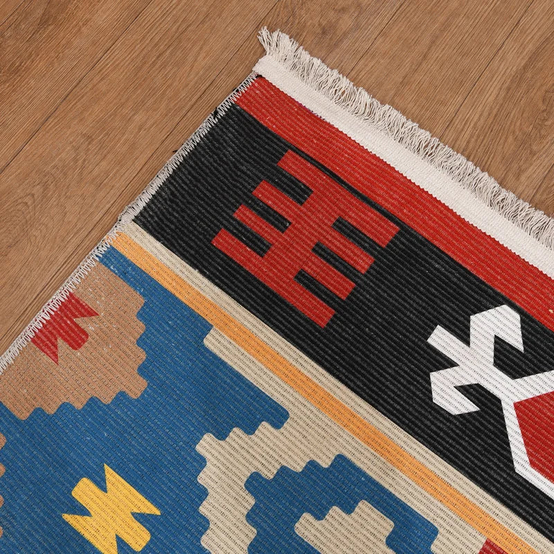 Moroccan Digital Kilim Artsian Rug