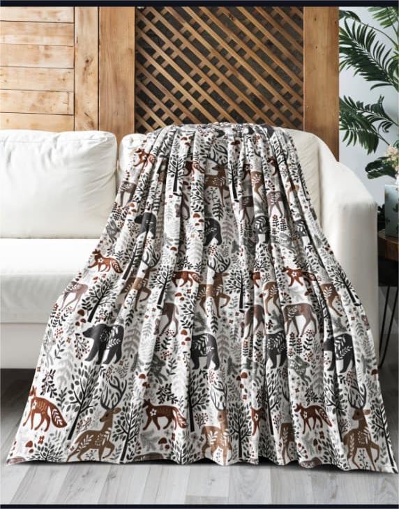 Gazelle Snuggle Throw