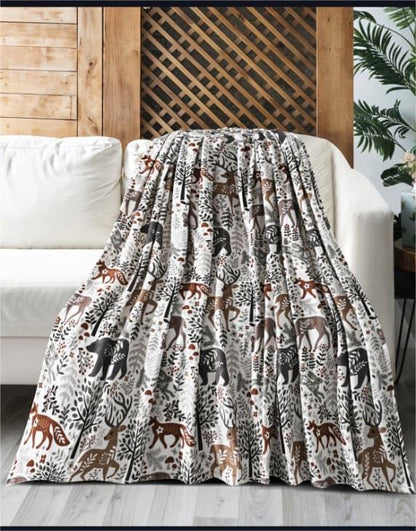 Gazelle Snuggle Throw