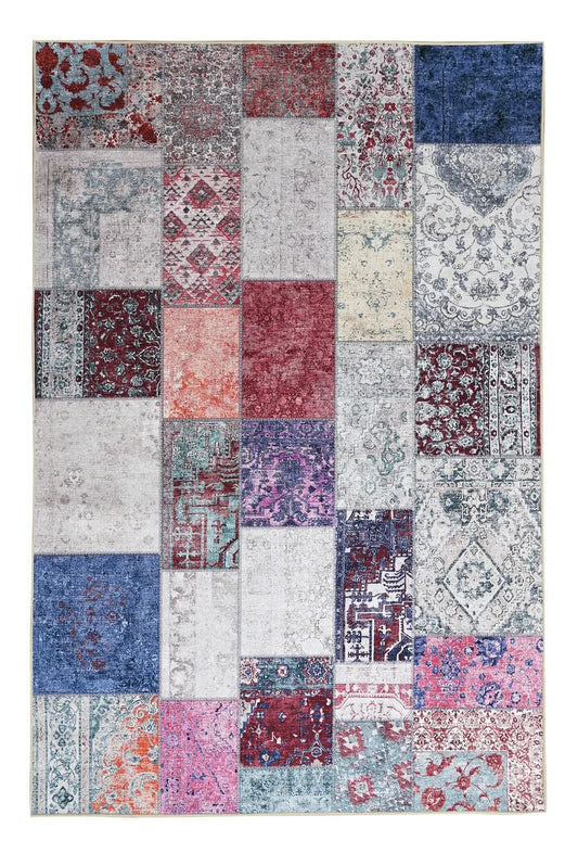 Patchwork Premium Chenille Rug