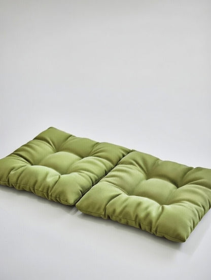 Velvet Premium Mint Green Seat Cushion