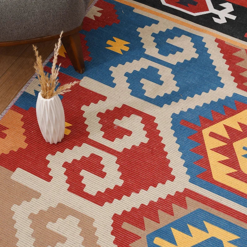 Moroccan Digital Kilim Artsian Rug