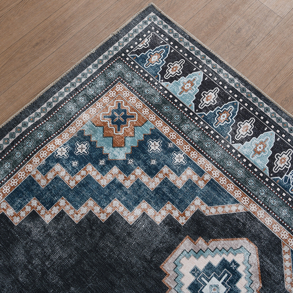 Azure Version Chenille Rug