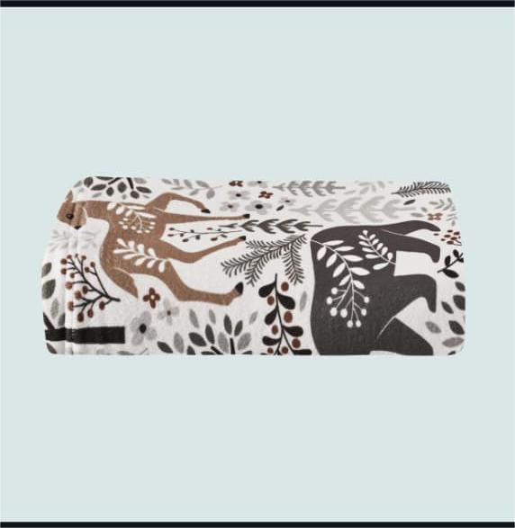 Gazelle Snuggle Throw