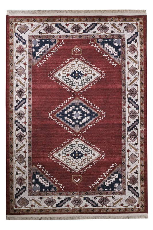 Classic Ruby Charm Chenille Rug