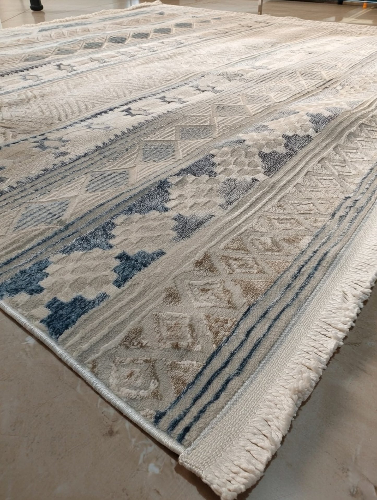 Azure Turkish Carpet.