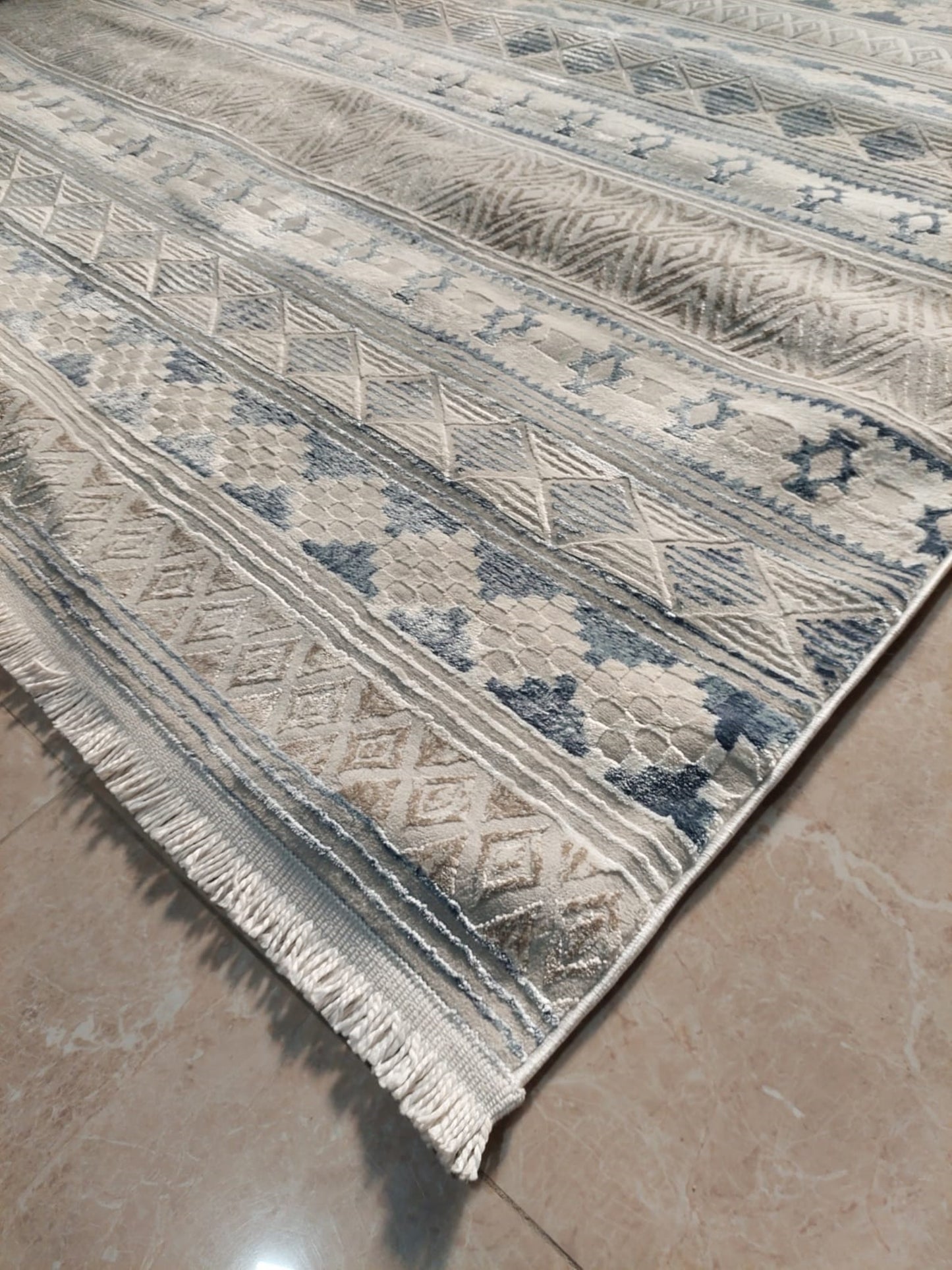 Azure Turkish Carpet.