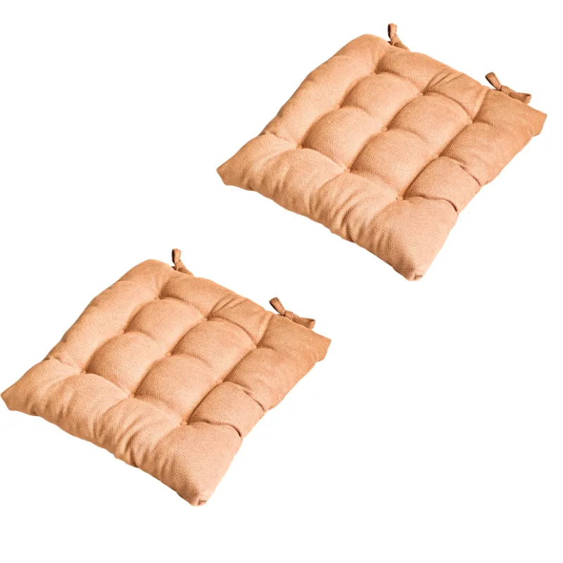 Velvet Premium Camel Seat Cushion