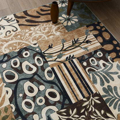 Boho Garden Chenille Rug