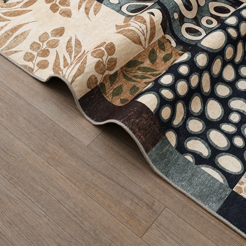 Boho Garden Chenille Rug