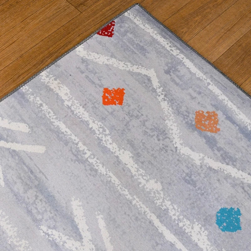 RIVARIOUS Modern Version Chenille Rug