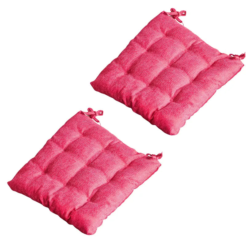 Velvet Premium Fuchsia Seat Cushion