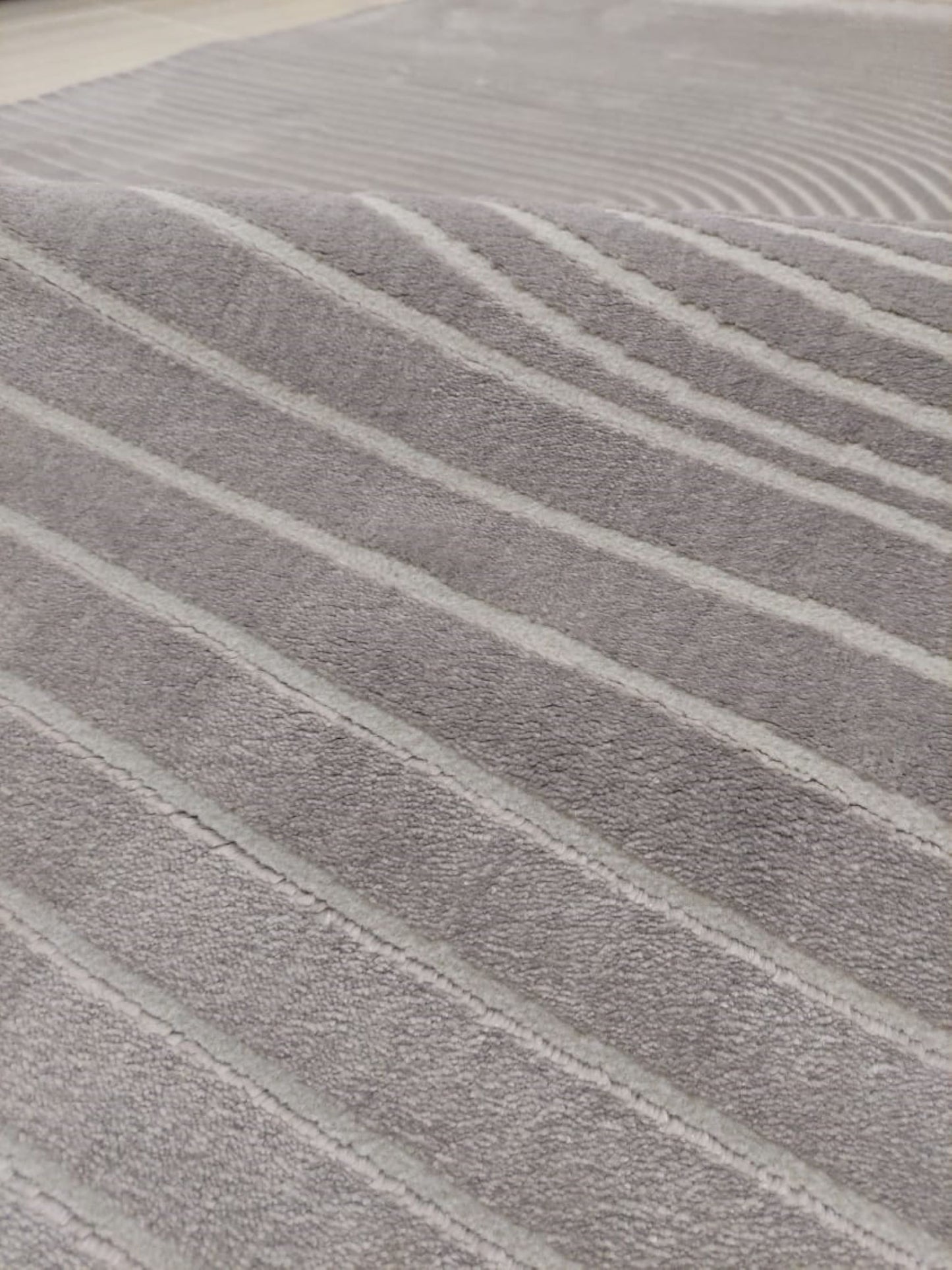 Amwaj Grey Turkish Carpet