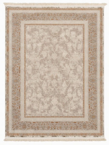 Noor Floral Gold Turkish Carpet