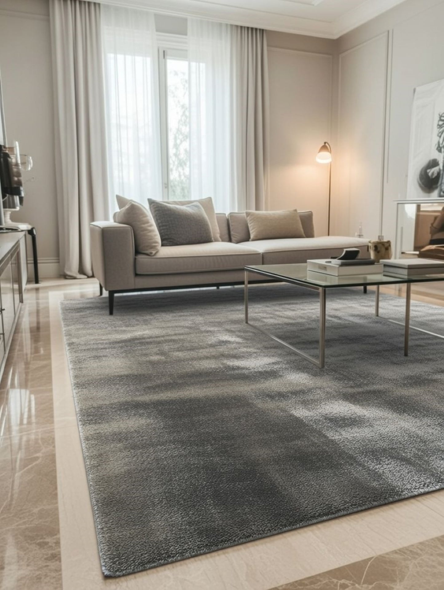 Bright Smokey Turkish Carpet