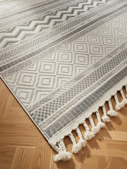 Serein Grey Turkish Carpet
