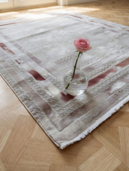 Veloura Burgundy Turkish Carpet