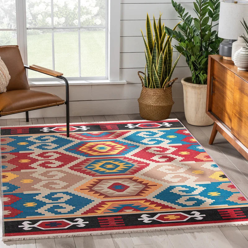 Moroccan Digital Kilim Artsian Rug