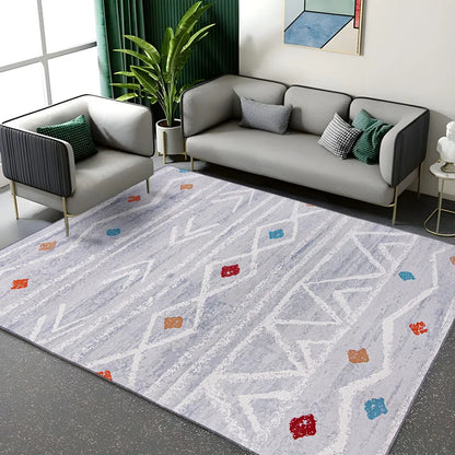 RIVARIOUS Modern Version Chenille Rug